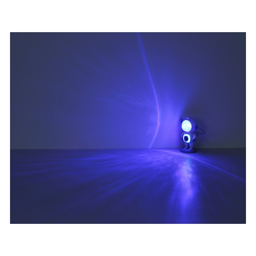 Globo - LED RGB Bordslampa LED/6W/5V astronaut vit