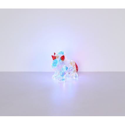 Globo - LED Bordsdekoration LED/3W/5V USB enhörning