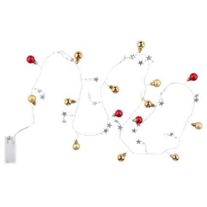 Globo 29900-20 - LED dekorkedja 20xLED/0,03W/2xAA