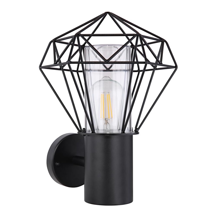 Globo 31355 - Utomhus Väggbelysning HORACE 1xE27/15W/230V IP44