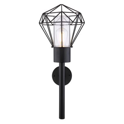 Globo 31355W - Utomhus Väggbelysning HORACE 1xE27/15W/230V IP44