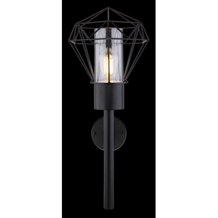 Globo 31355W - Utomhus Väggbelysning HORACE 1xE27/15W/230V IP44