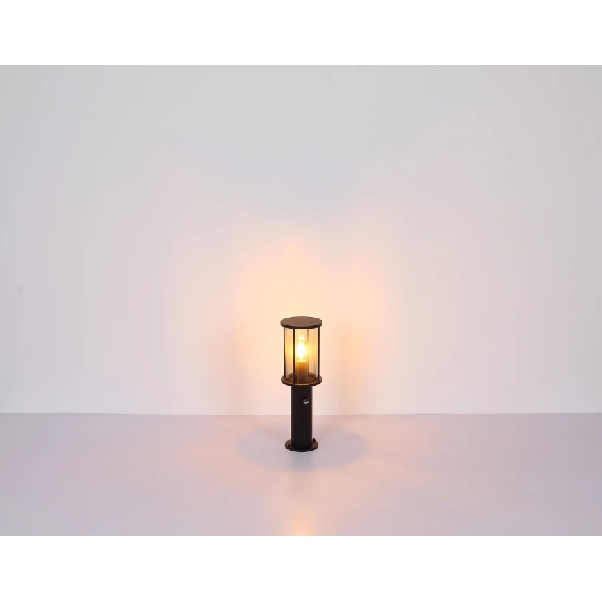 Globo - Lampa med sensor för utomhusbruk 1xE27/60W/230V IP54 45cm