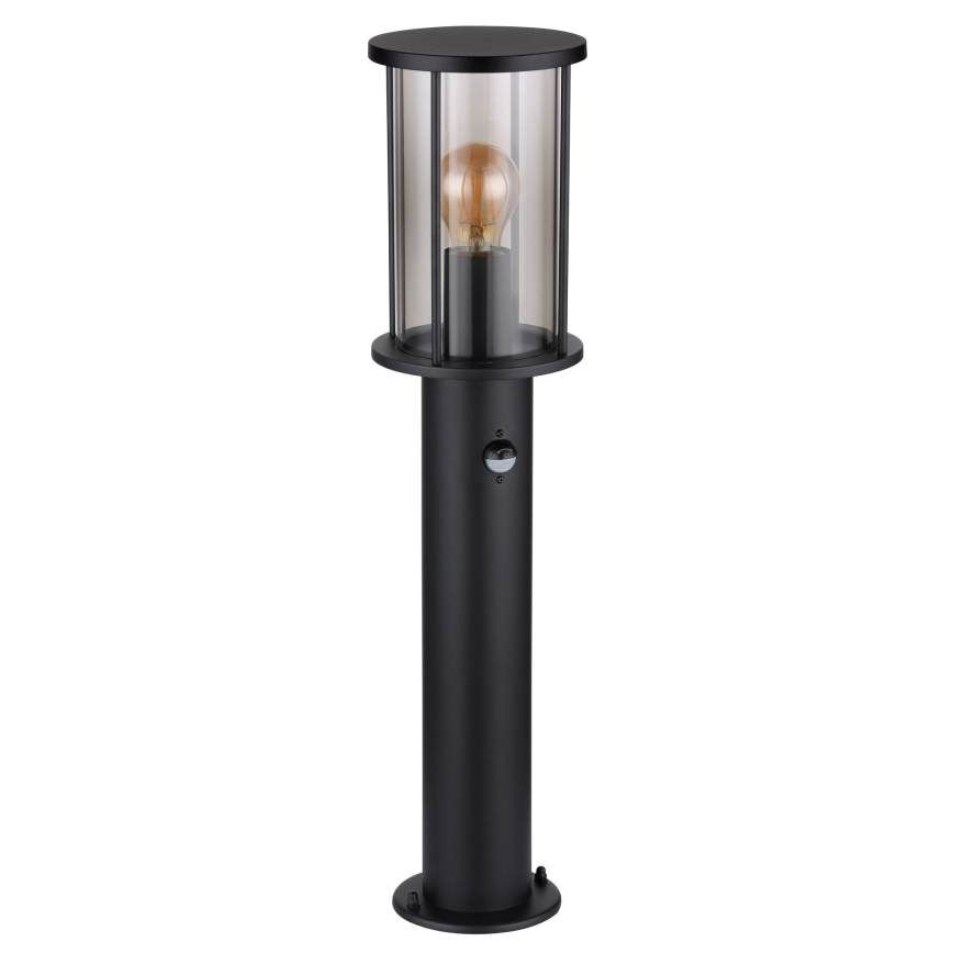 Globo - Lampa med sensor för utomhusbruk 1xE27/60W/230V 60 cm IP54