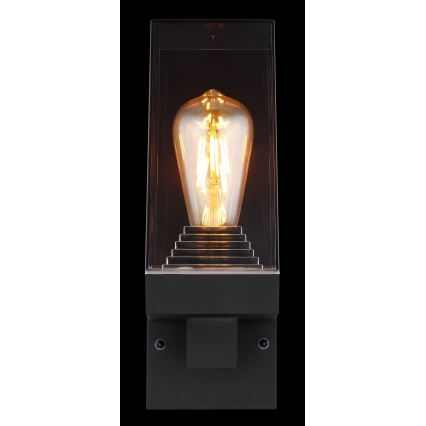 Globo - Utomhus vägglampa 1xE27/40W/230V IP44