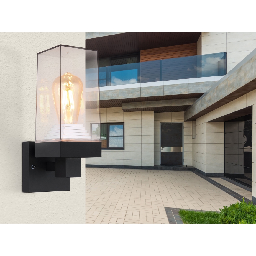 Globo - Vägglampa för utomhusbruk 1xE27/40W/230V IP44
