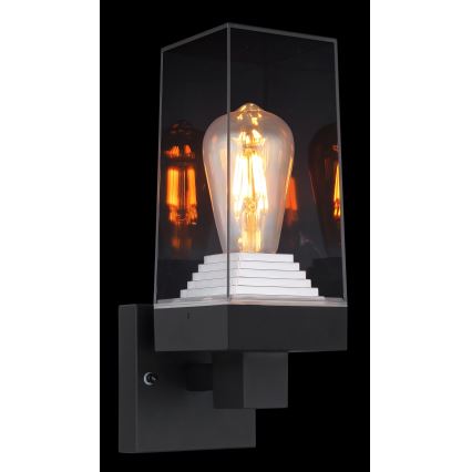 Globo - Vägglampa för utomhusbruk 1xE27/40W/230V IP44