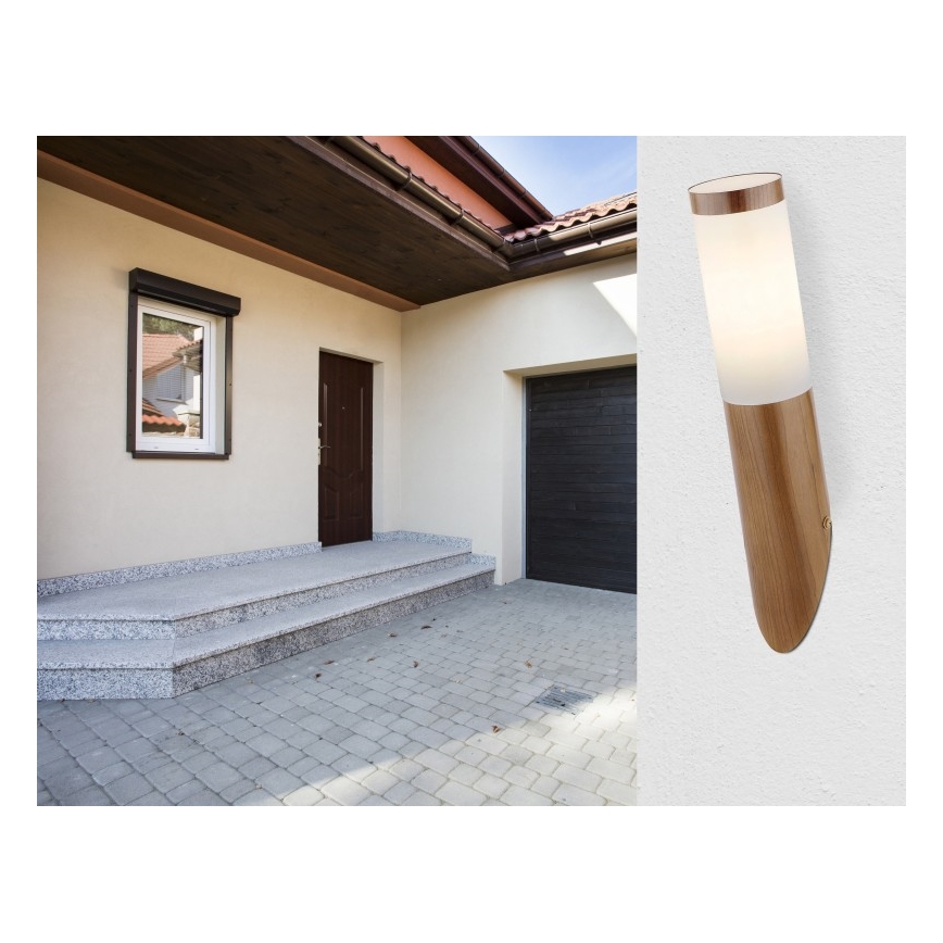 Globo - Utomhus vägglampa  1xE27/60W/230V IP44