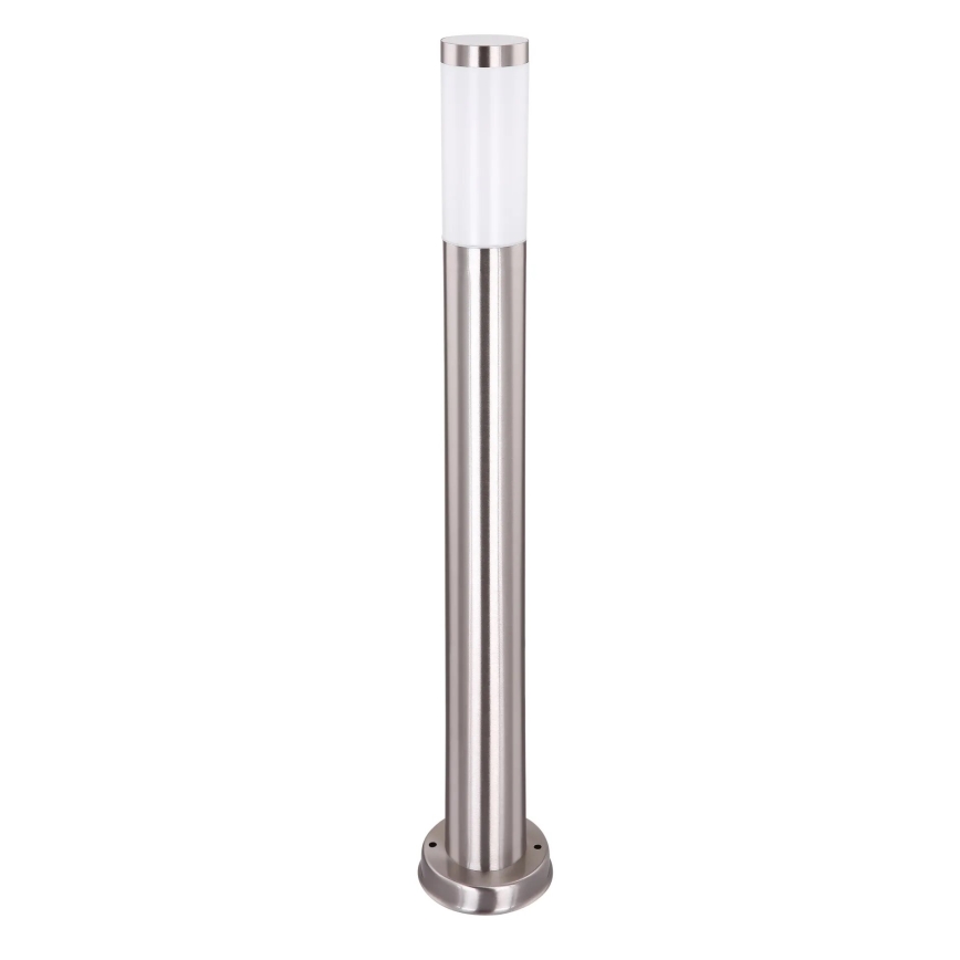 Globo - Utomhuslampa 1xE27/23W/230V IP44 80 cm skinande krom