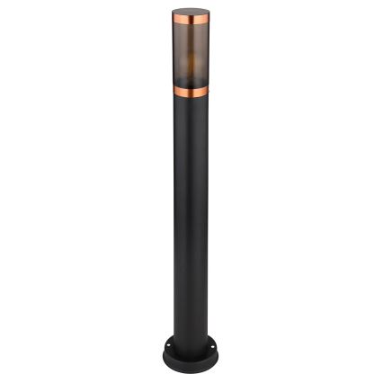Globo - Utomhuslampa 1xE27/23W/230V IP44 80 cm svart/koppar