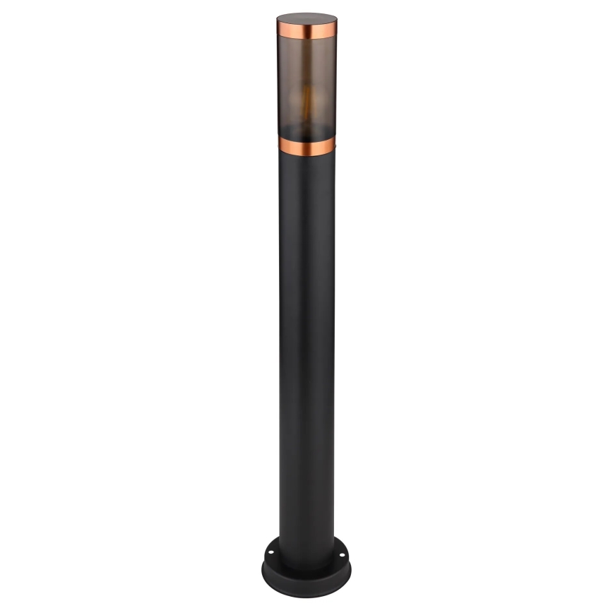 Globo - Utomhuslampa 1xE27/23W/230V IP44 80 cm svart/koppar