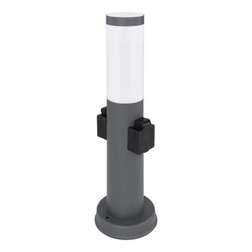 Globo 3158AK - Utomhuslampa med 2 uttag BOSTON 1xE27/23W/230V IP44