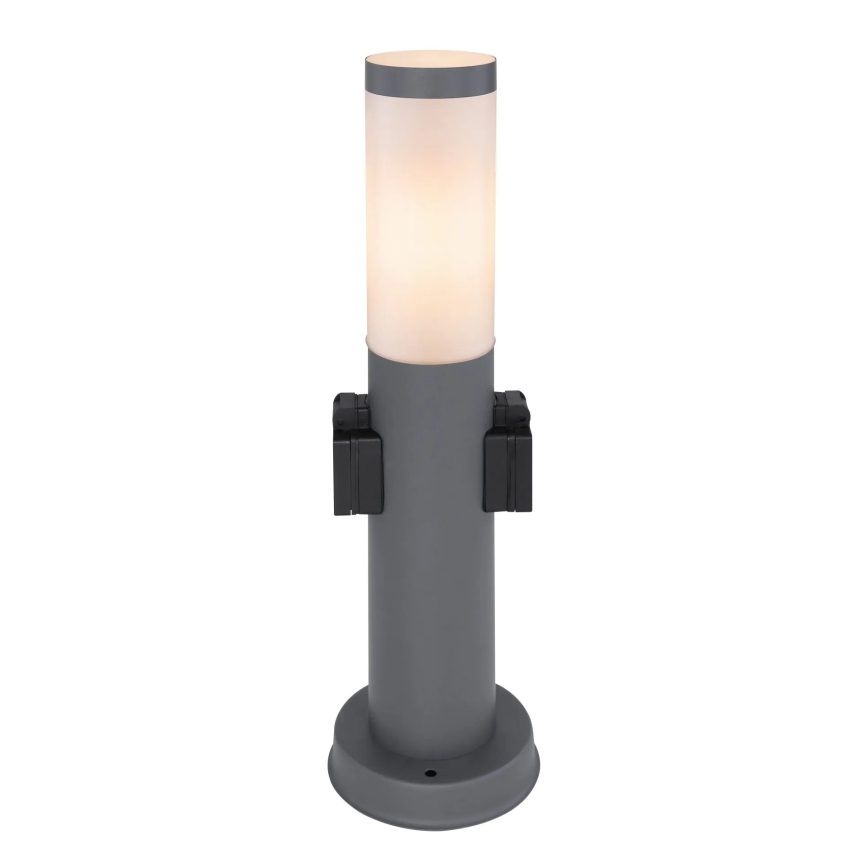 Globo 3158AK - Utomhuslampa med 2 uttag BOSTON 1xE27/23W/230V IP44