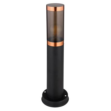 Globo - Utomhuslampa 1xE27/23W/230V IP44 45 cm svart/koppar