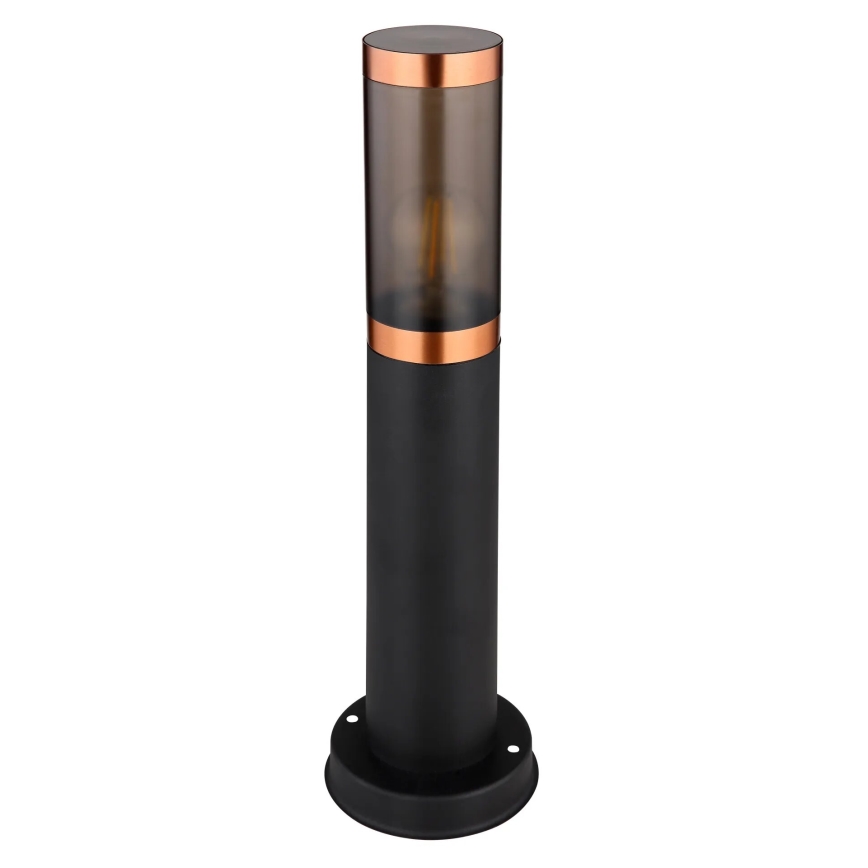 Globo - Utomhuslampa 1xE27/23W/230V IP44 45 cm svart/koppar