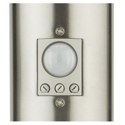 Globo - LED Utomhuslampa med sensor och 2 sockets LED/9W/230V 60 cm IP44