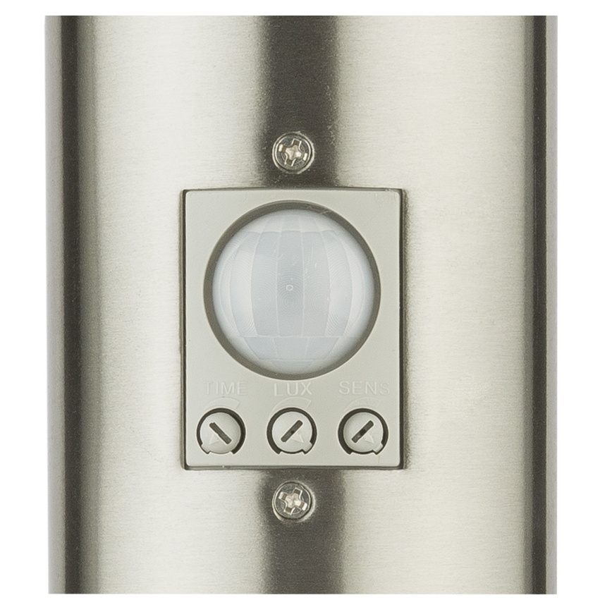 Globo - LED Utomhuslampa med sensor och 2 sockets LED/9W/230V 60 cm IP44