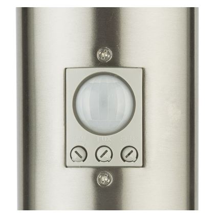 Globo - Lampa med sensor för utomhusbruk 1xE27/60W/230V 110 cm IP44