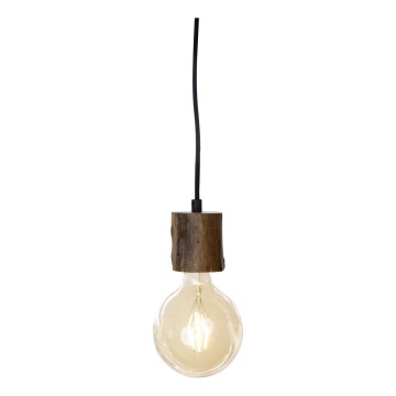 Globo 31760146 - Ljuskrona med textilsladd TRONCO 1xE27/40W/230V