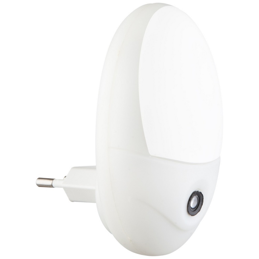 Globo - LED Nattlampa med sensor för vägguttag 4xLED/0,6W/230V 6500K