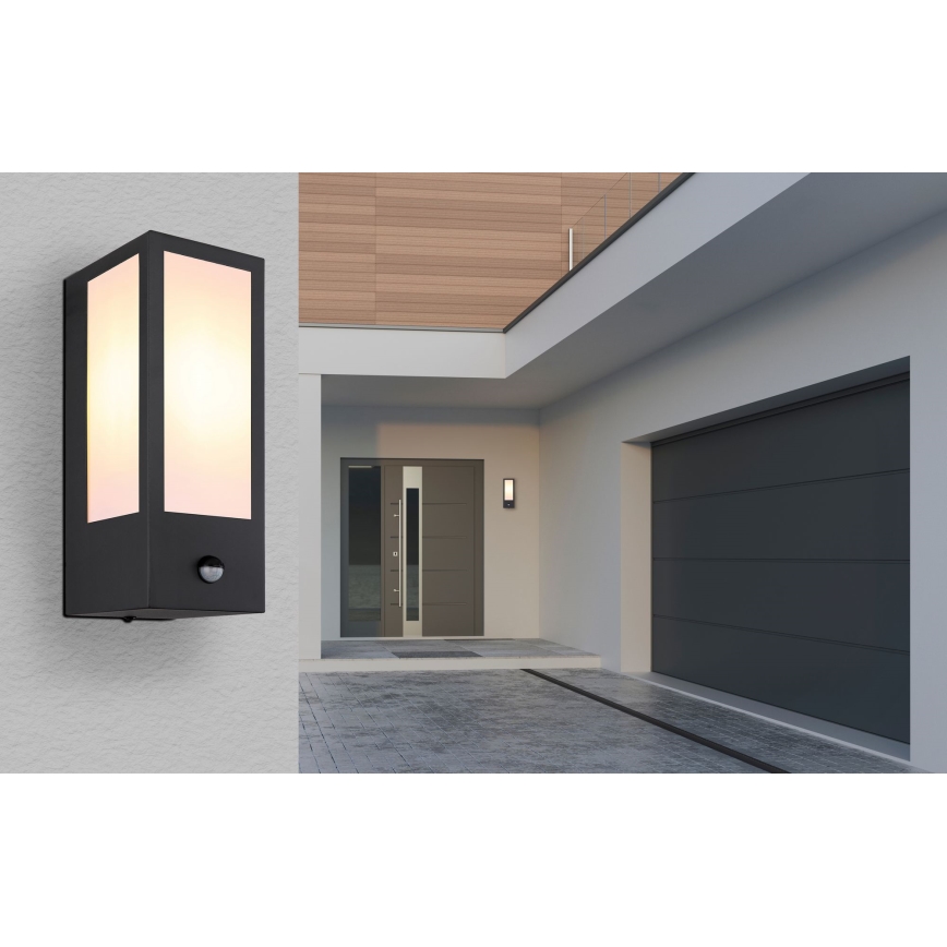 Globo vägglampa med sensor 1xE27/60W/230V IP44