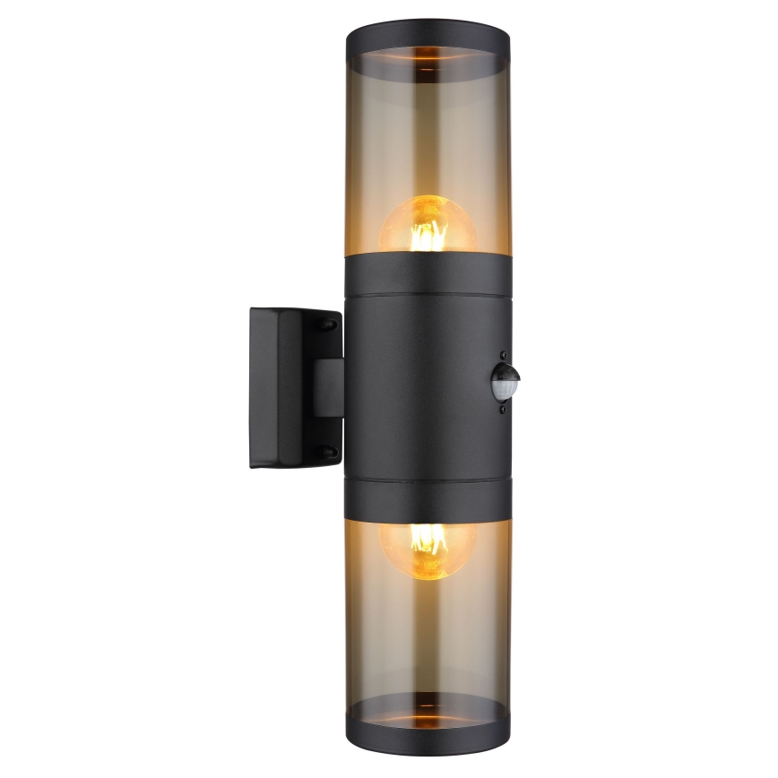 Globo vägglampa med sensor 2xE27/40W/230V IP44