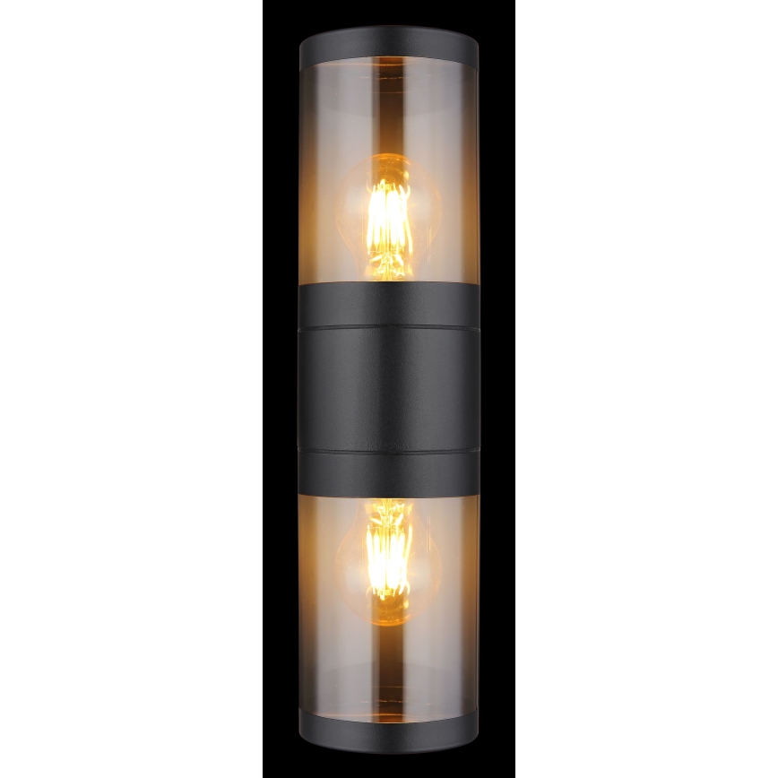 Globo - Vägglampa för utomhusbruk 2xE27/60W/230V IP44