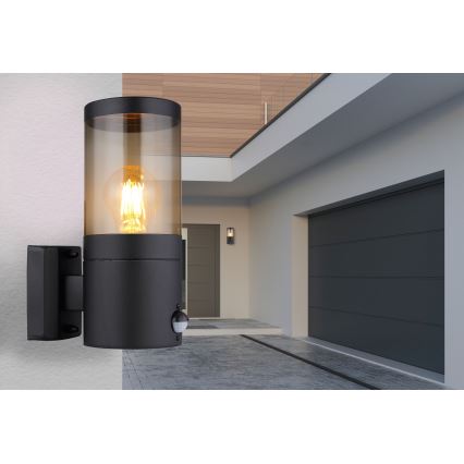 Globo vägglampa med sensor 1xE27/60W/230V IP44