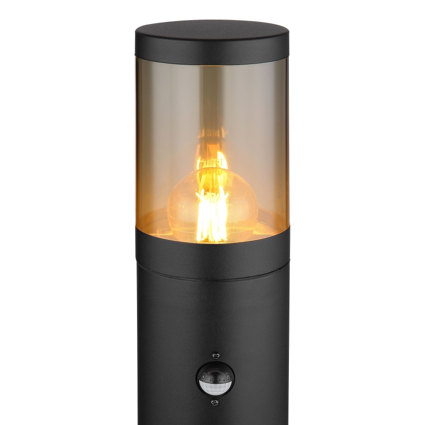 Globo - Lampa med sensor för utomhusbruk 1xE27/60W/230V 50 cm IP44