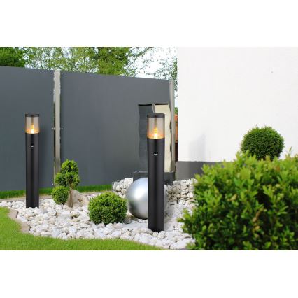 Globo - Lampa med sensor för utomhusbruk 1xE27/60W/230V 80 cm IP44