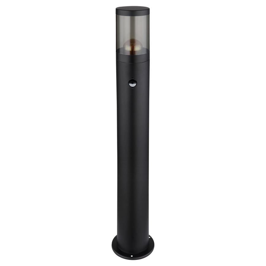 Globo - Lampa med sensor för utomhusbruk 1xE27/60W/230V 80 cm IP44