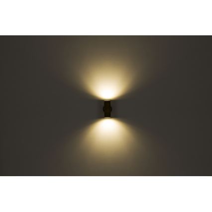 Globo - Utomhus vägglampa  2xGU10/35W/230V IP44