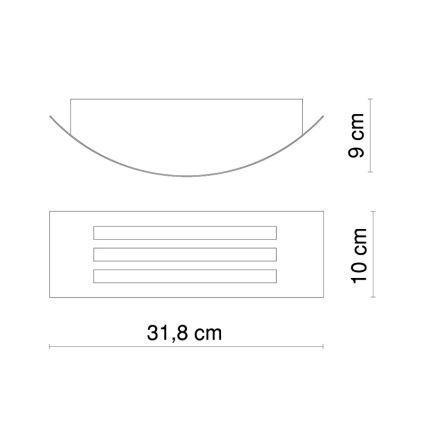 Globo 32094 - LED Utomhusbelysninging CORNUS 1xE27/20W/230V