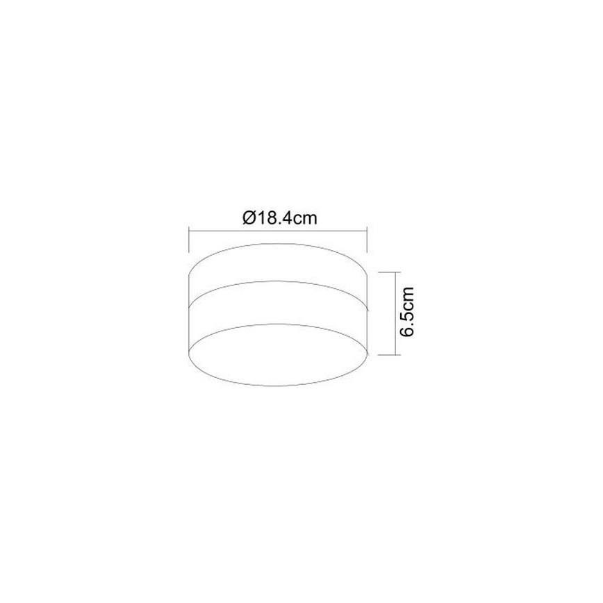 Globo - Badrumslampa 1xE27/60W/230V diameter 18,4 cm IP44