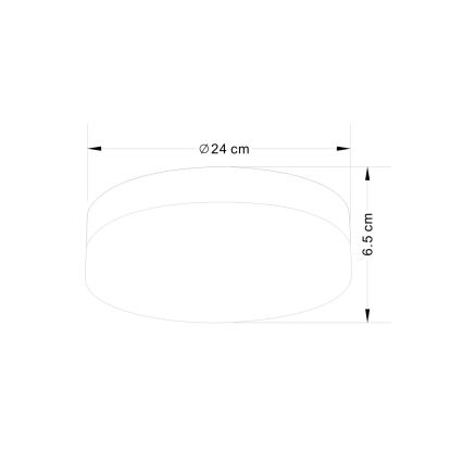 Globo - Badrumslampa 2xE27/40W/230V diameter 24 cm IP44