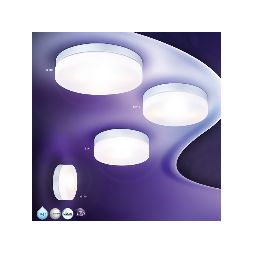 Globo - Badrumslampa 3xE27/40W/230V diameter 30 cm IP44