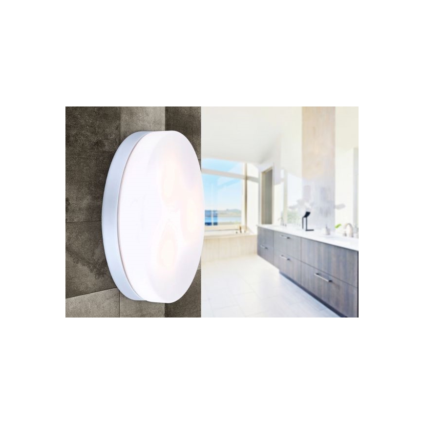 Globo - Badrumslampa 3xE27/40W/230V diameter 30 cm IP44