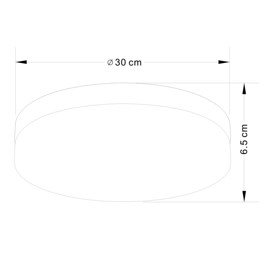 Globo - Badrumslampa 3xE27/40W/230V diameter 30 cm IP44