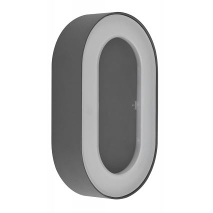 Globo - Utomhus LED vägglampa  LED/12W/230V IP65