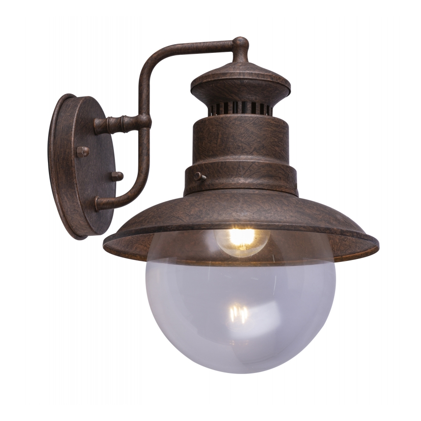 Globo 3272R - Utomhus Väggbelysning SELLA 1xE27/60W/230V IP44