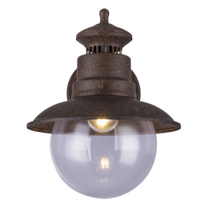 Globo 3272R - Utomhus Väggbelysning SELLA 1xE27/60W/230V IP44