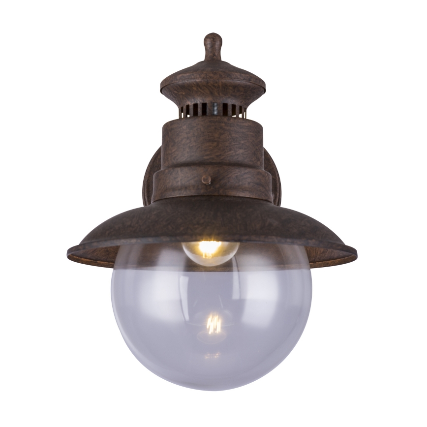 Globo 3272R - Utomhus Väggbelysning SELLA 1xE27/60W/230V IP44
