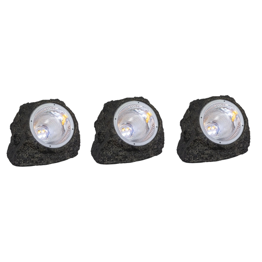Globo - KIT 3x LED solcellsbelysning LED/1,2V IP44