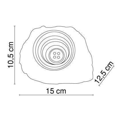 Globo - KIT 3x LED solcellsbelysning LED/1,2V IP44