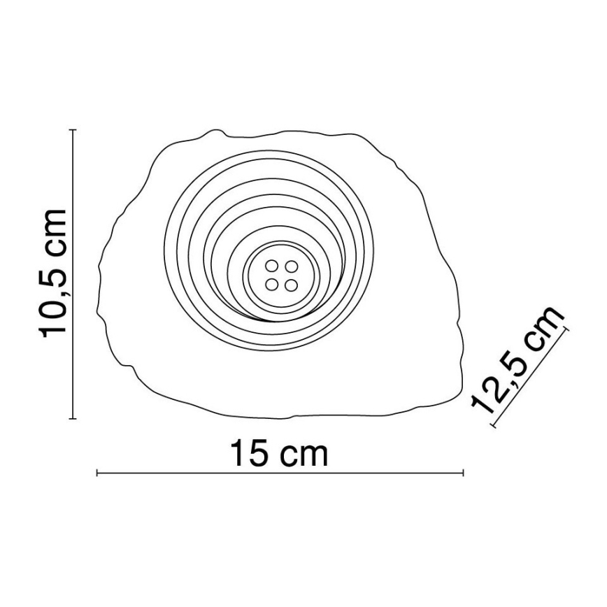 Globo - KIT 3x LED solcellsbelysning LED/1,2V IP44