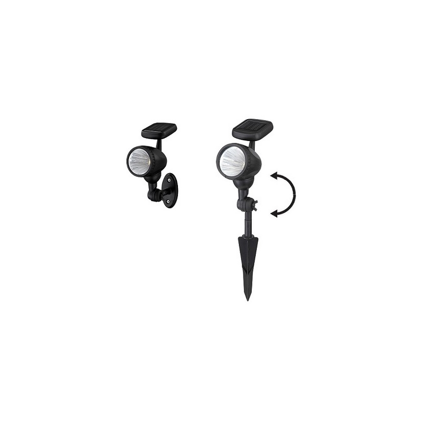Globo - LED Solcellsbelysning 3xLED/0,06W IP44