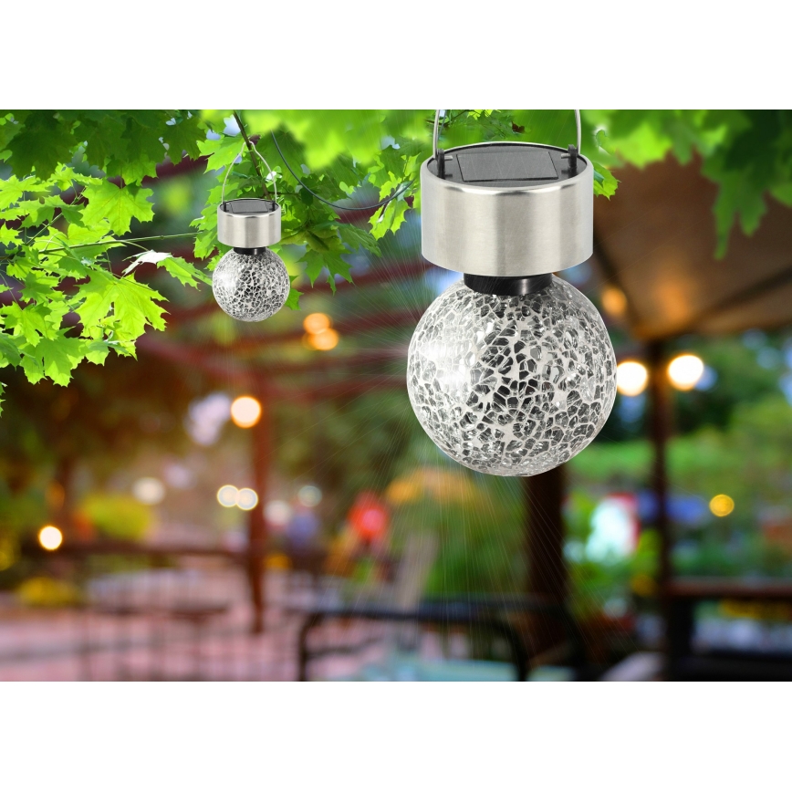 Globo 33056 - Solcellslampa 1xLED/0,06W/3,2V IP44 400 mAh