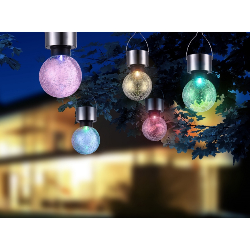 Globo - LED solcellsbelysning LED/0,05W/1,2V IP44