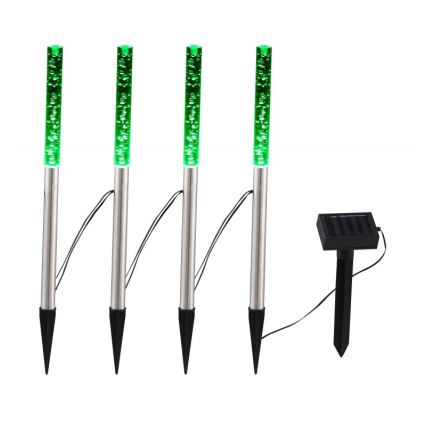 Globo - KIT 4x LED solcellsbelysning 4xLED/0,07W IP44