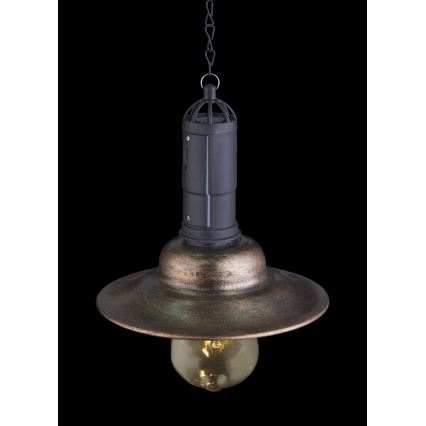 Globo - LED solcellsdriven ljuskrona med kedja LED/0,06W/1,2V IP44 150 mAh